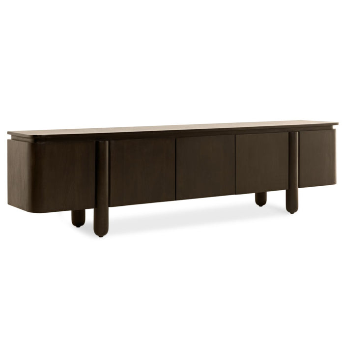 TV-Meubel Rondo | Donkerbruin 210cm