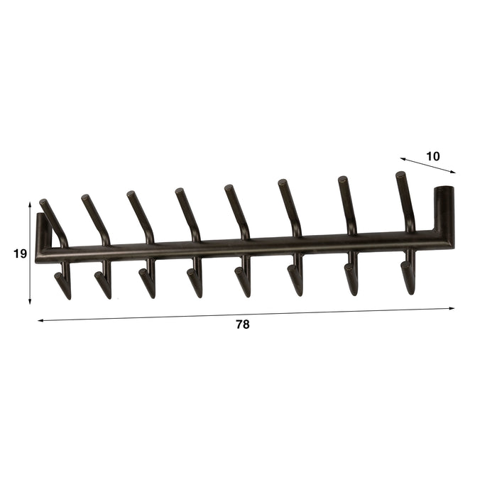 Kapstok Tubo | Drift Brown 2x8