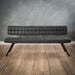 Eetkamerbank | Zwart 180cm