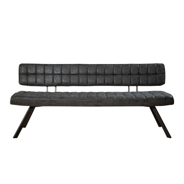 Eetkamerbank | Zwart 180cm