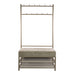 Garderobebank Luno | Beige 100cm