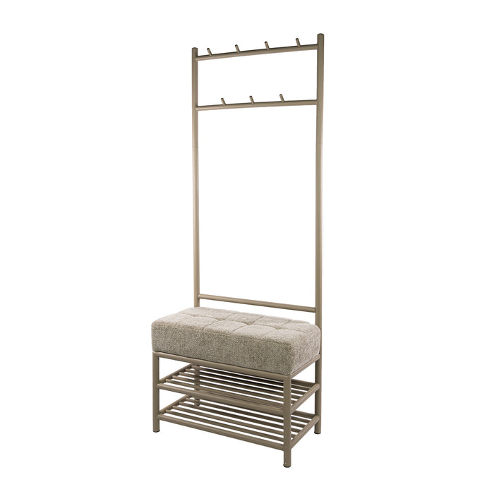 Garderobebank Luno | Beige 70cm