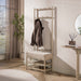 Garderobebank Luno | Beige 70cm
