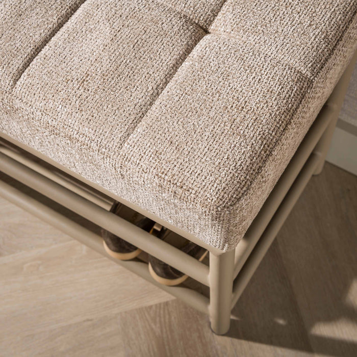 Garderobebank Luno | Beige 70cm