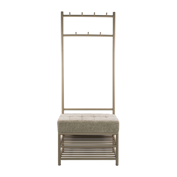 Garderobebank Luno | Beige 70cm