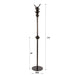 Staande Kapstok Luno | Brown