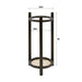 Paraplubak Luno Rond | Brown
