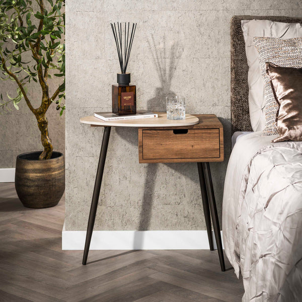 Nachtkastje Travino Links | 60cm
