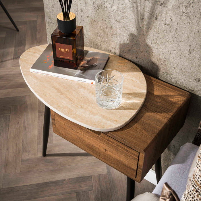 Nachtkastje Travino Links | 60cm