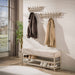 Schoenenbank Terra | Beige 125cm