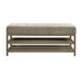 Schoenenbank Terra | Beige 125cm