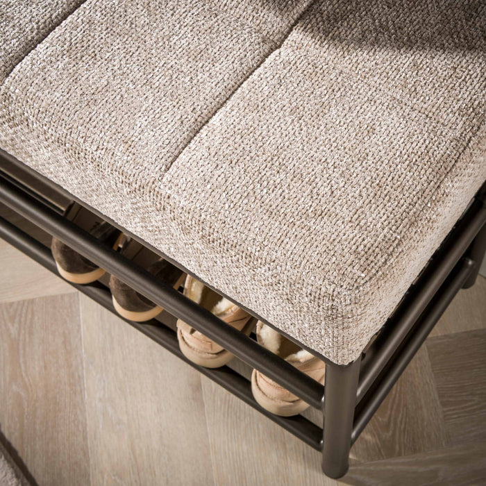 Schoenenbank Terra | Drift Brown 125cm