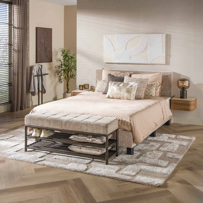 Schoenenbank Terra | Drift Brown 125cm