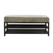 Schoenenbank Terra | Drift Brown 125cm