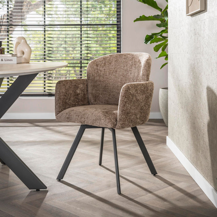 Eetkamerstoel Embrace - Hoven Champagne