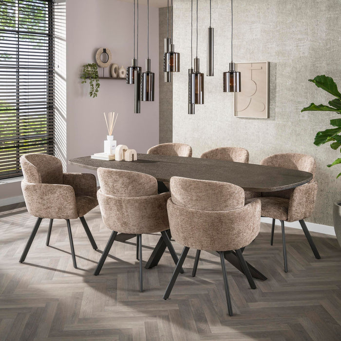 Eetkamerstoel Embrace - Hoven Champagne