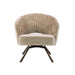 Fauteuil Salon Cross Draaibaar | Zand-bruin