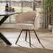 Armstoel Salon Cross | Zand-bruin