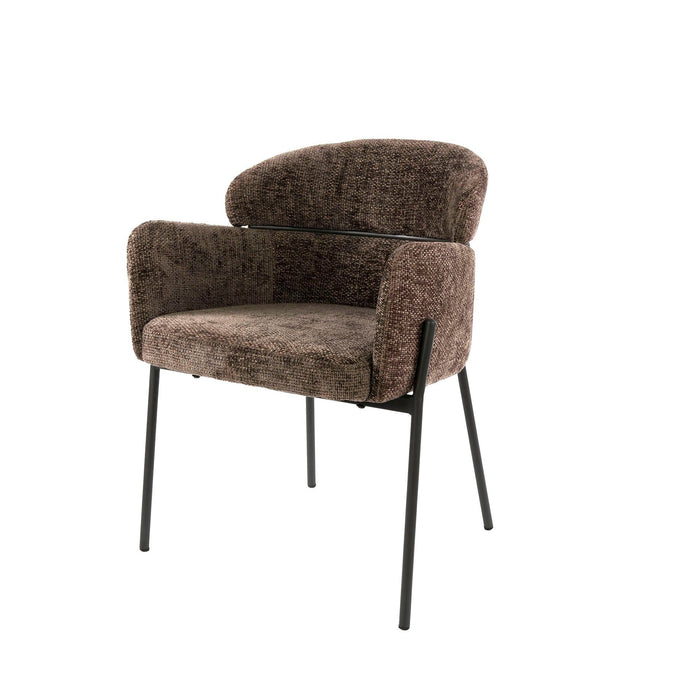 Eetkamerstoel Curva - Hoven Taupe