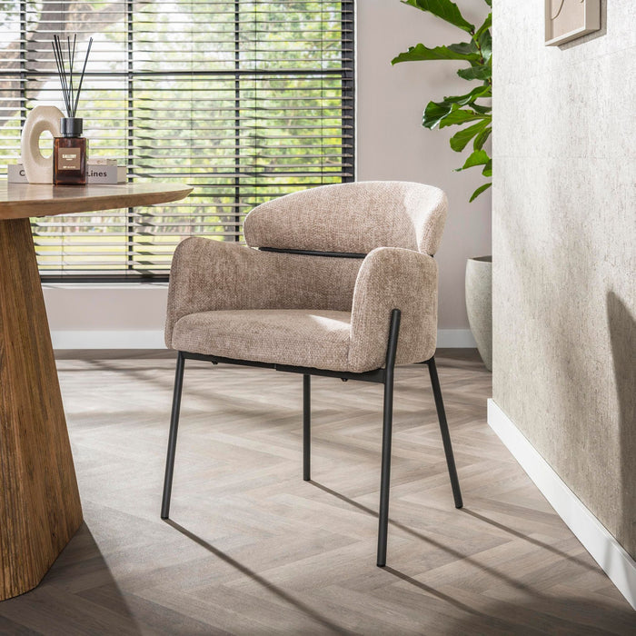 Eetkamerstoel Curva - Hoven Zand