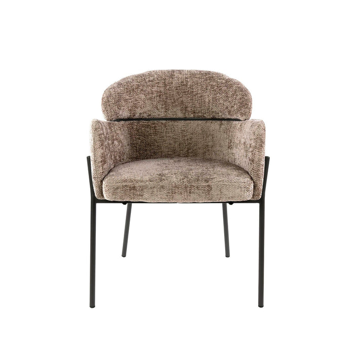 Eetkamerstoel Curva - Hoven Champagne