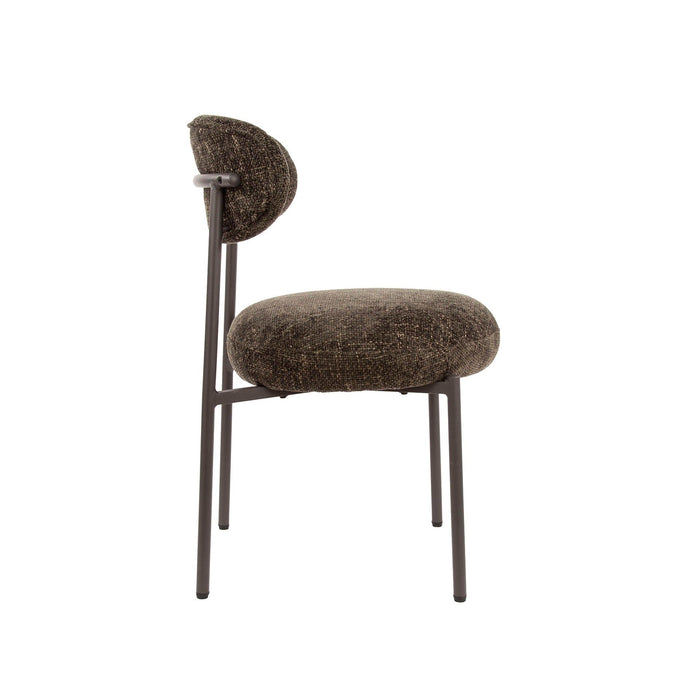 Eetkamerstoel Round - Cargo Bruin