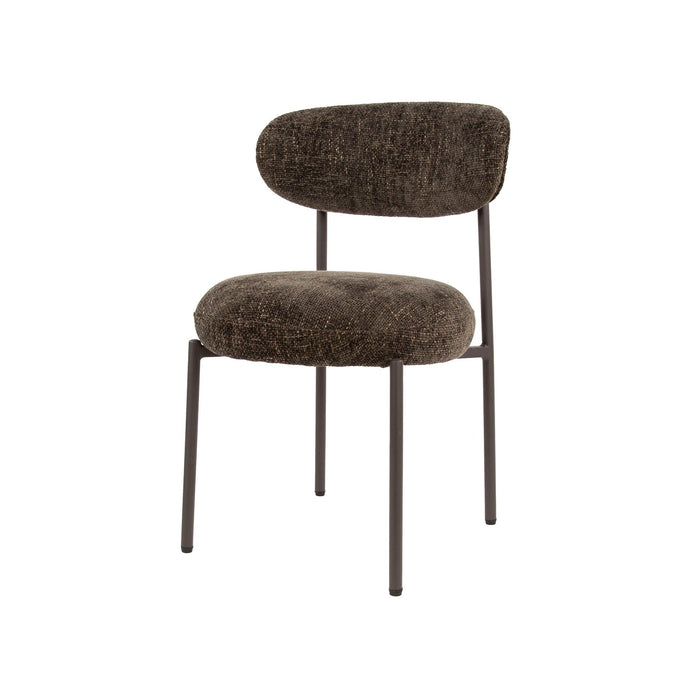 Eetkamerstoel Round - Cargo Bruin