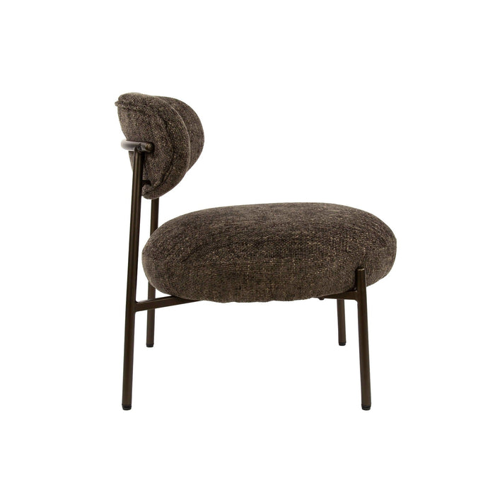 Fauteuil Round - Gunmetal