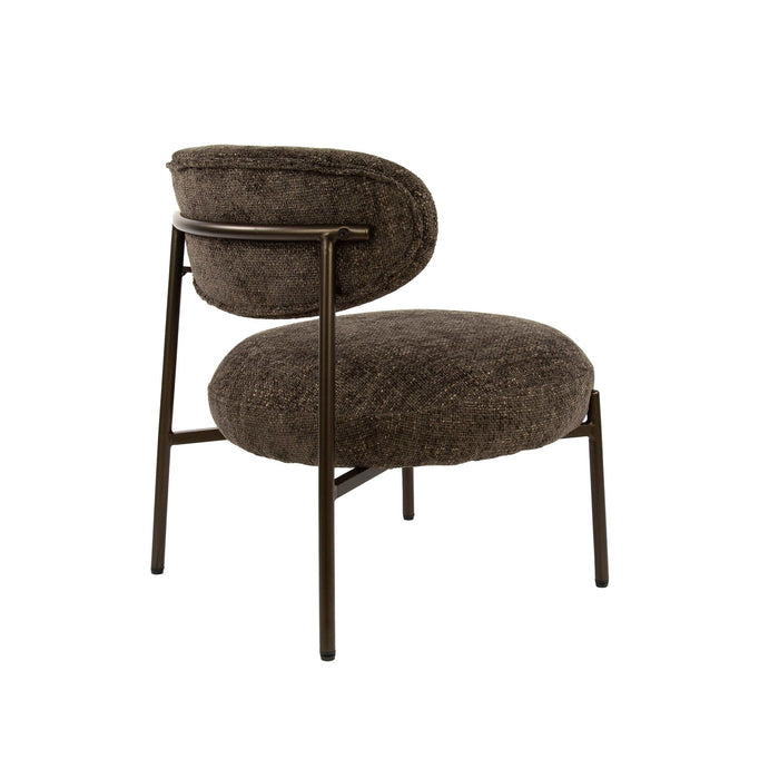 Fauteuil Round - Gunmetal