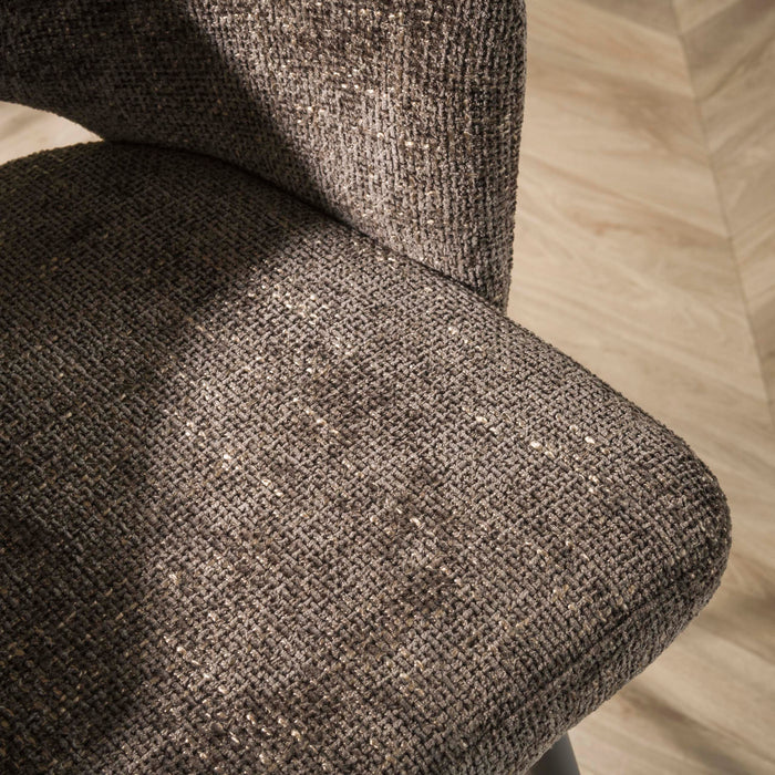 Fauteuil Round - Gunmetal