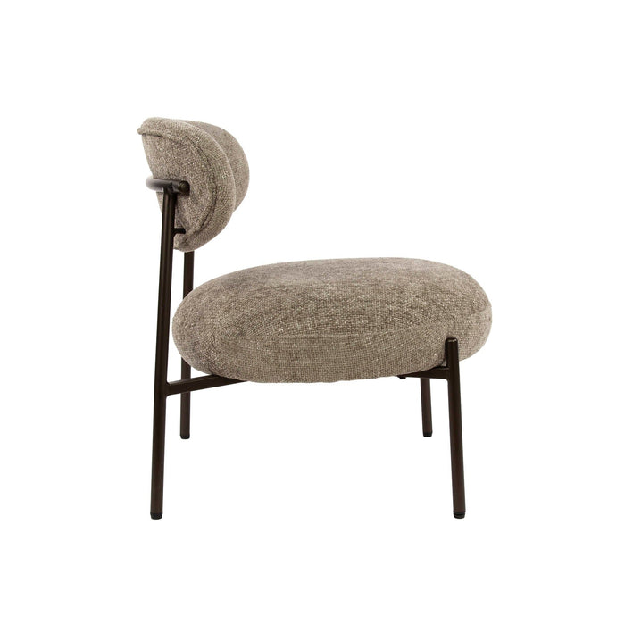 Fauteuil Round - Cargo bruin