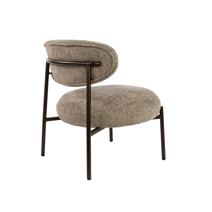 Fauteuil Round - Cargo bruin