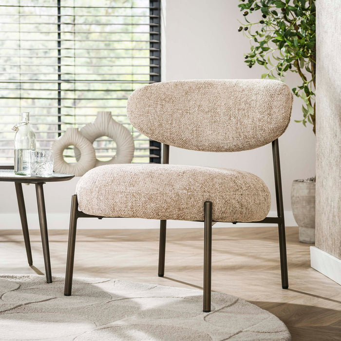 Fauteuil Round - Cargo bruin