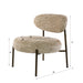 Fauteuil Round | Zand-bruin