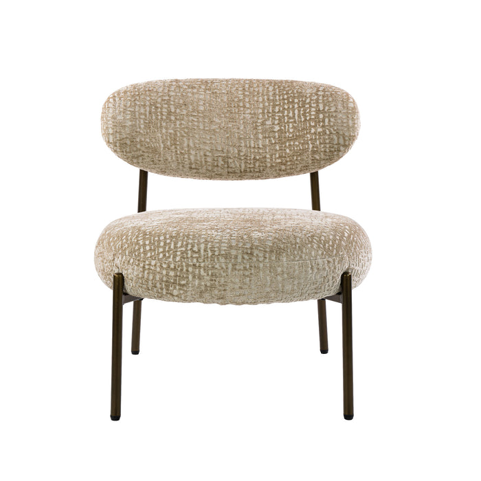 Fauteuil Round | Zand-bruin