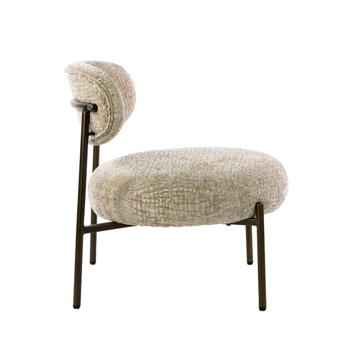 Fauteuil Round | Zand-bruin