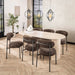 Eettafel Arch Ovaal | Keramiek travertin