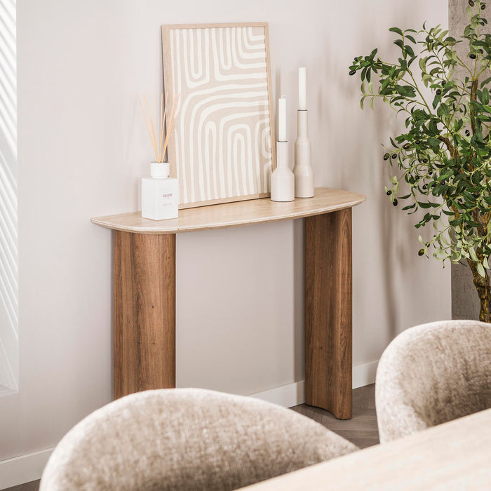 Hal-/kaptafel Romano Curvo | 100cm