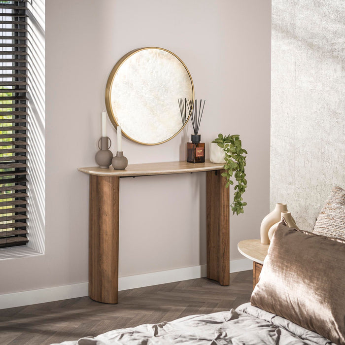 Hal-/kaptafel Romano Curvo | 100cm