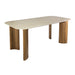 Eettafel Romano Curvo | Travertin