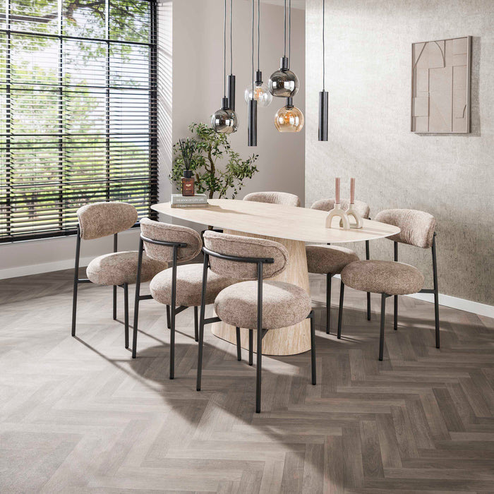 Eettafel Centro | Travertin