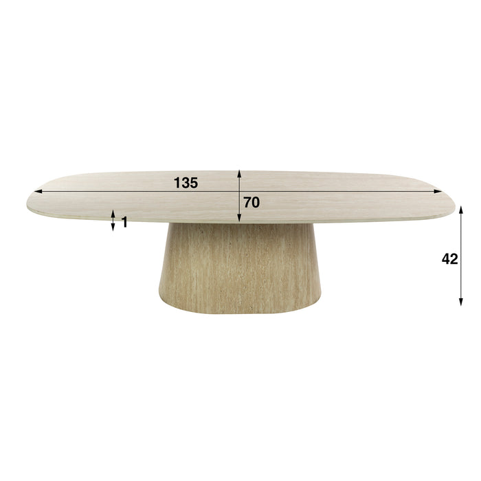 Salontafel Centro | Travertin