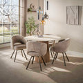 Eettafel Romano Centro | Travertin