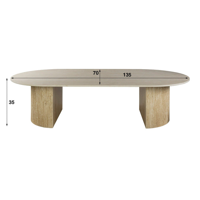 Salontafel Romano Arch | Keramiek 135cm