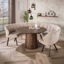 Eetkamerbankset Raster Hoven | Zand-bruin