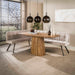 Hoekbank Raster | Zand-bruin