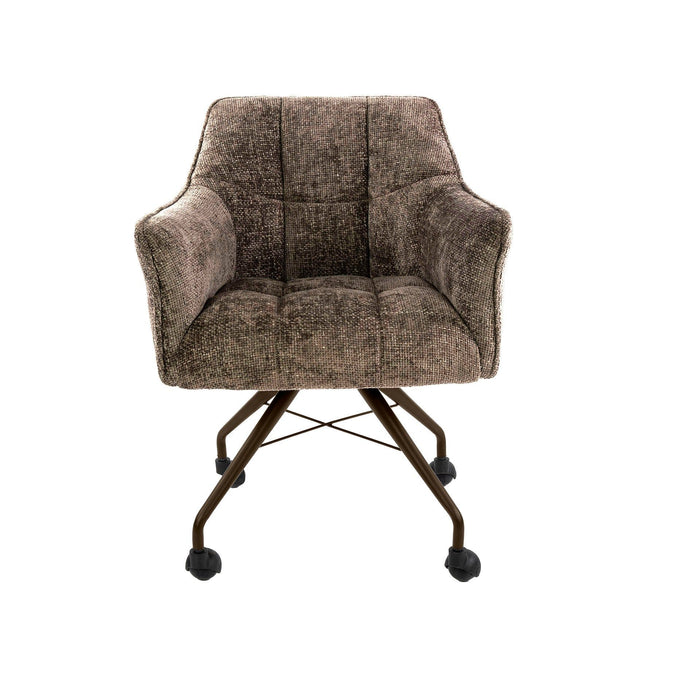 Eetkamerstoel Raster - Hoven Taupe/Bruin | Rollend