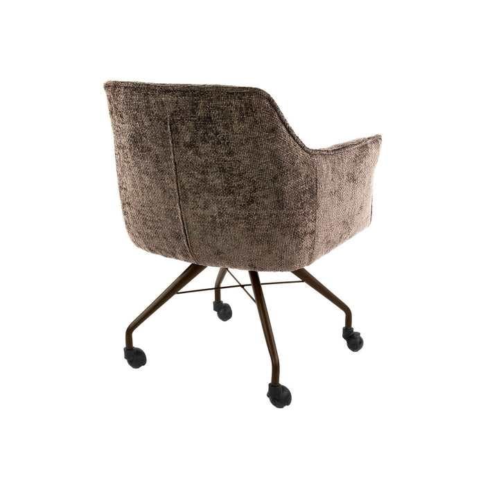 Eetkamerstoel Raster - Hoven Taupe/Bruin | Rollend