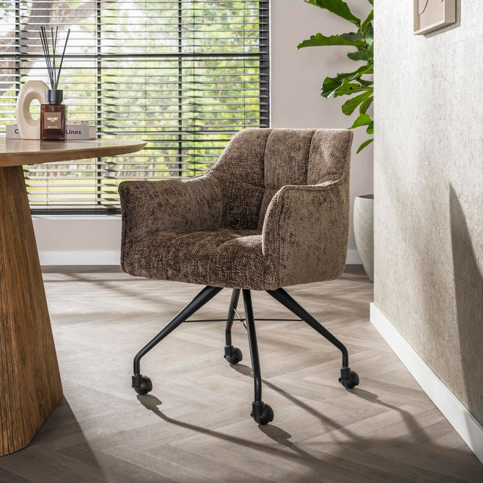 Eetkamerstoel Raster - Hoven Taupe