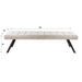 Bank Raster | Zand-bruin 180cm